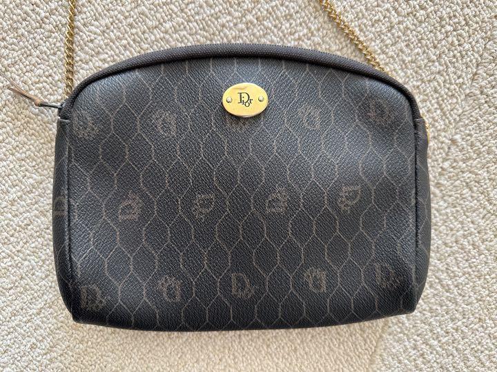Christian Dior ハニカムパターン ショルダーバッグ ☆Christian Dior ショルダーバッグ☆