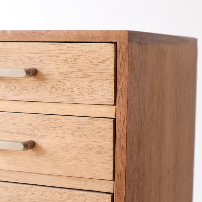 アンティーク 整理箱 タンス 古家具 ラワン 引き出し5杯 無塗装 アンティーク 整理箱 タンス 古家具 ラワン 引き出し5杯 無塗装