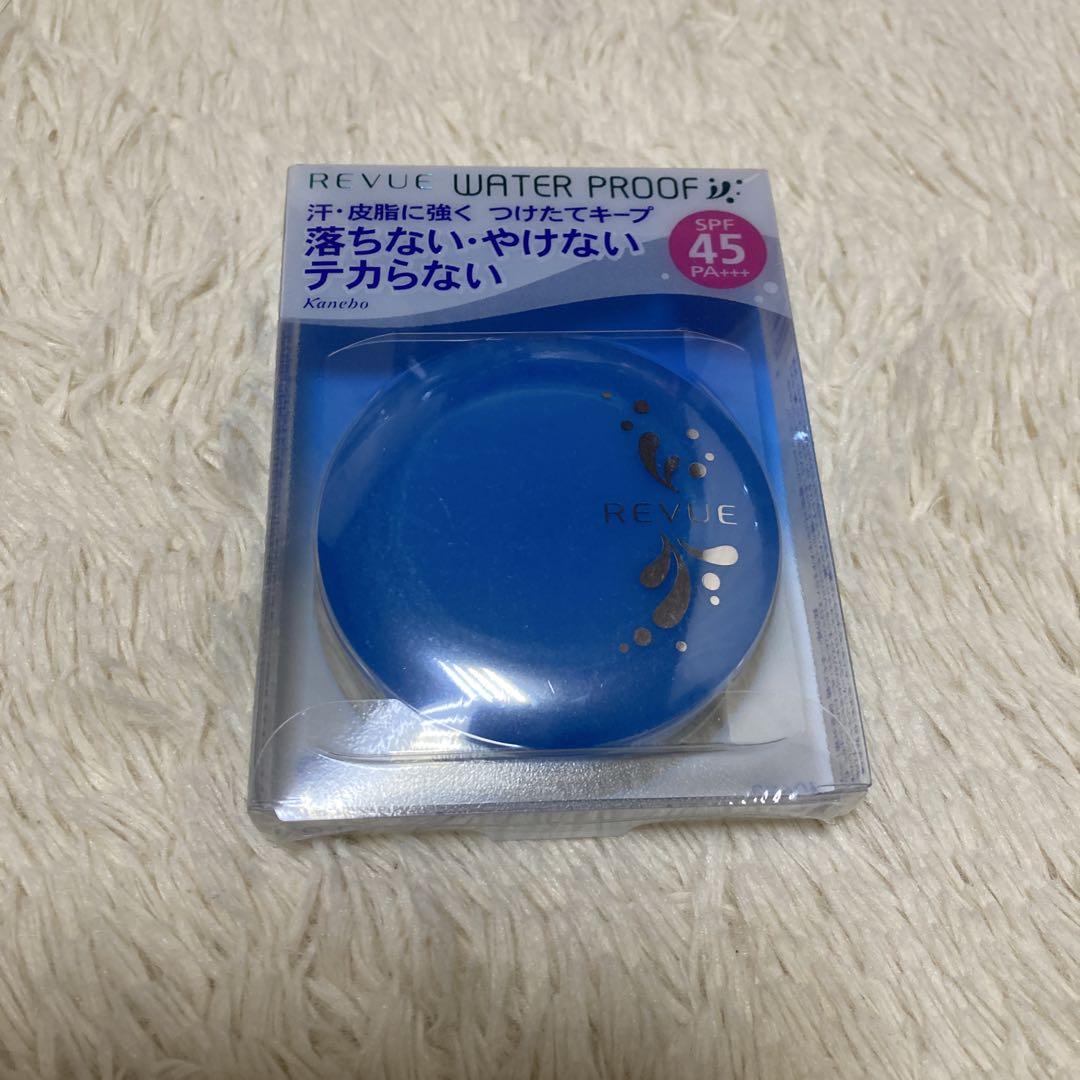 REVUE ウォータープルーフ パウダーファンデーション オークル-C
