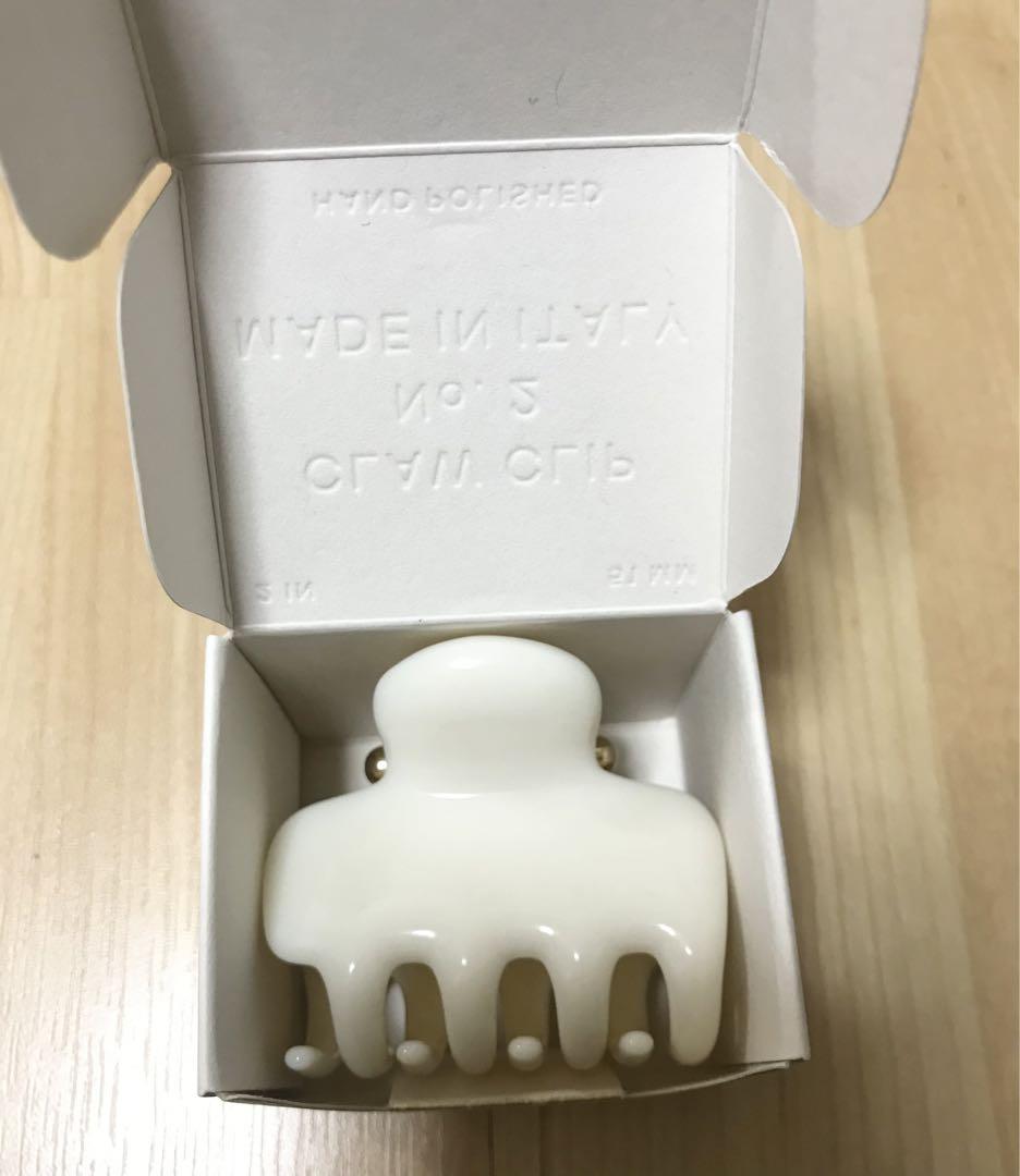 新品UNDO ヘアクリップ No.2 Ivory Plage