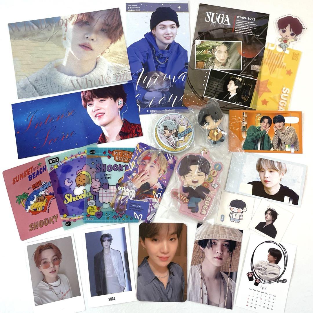bts suga 公式トレカ まとめ売り