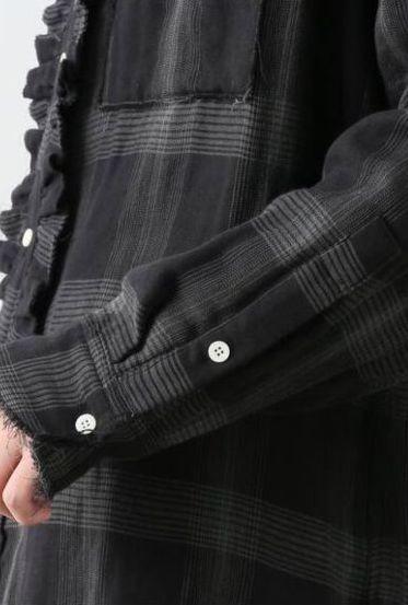 シャツ DAIRIKU フリル チェックシャツ m6rZV-m28064517216 ダイリク トリプルガーゼシャツ となった