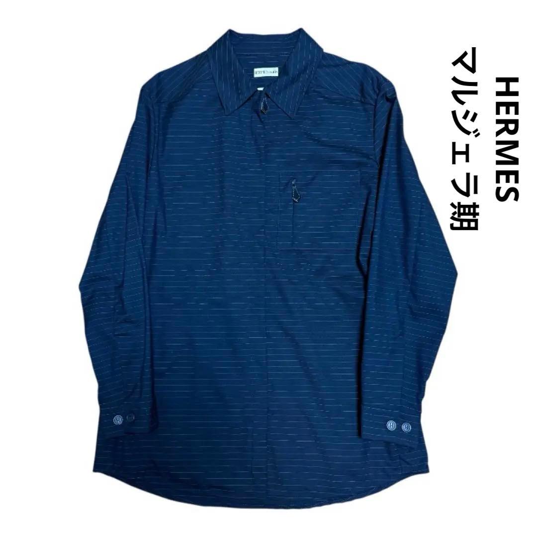 ❄️HERMESマルジェラ期スターマーク⭐️ プルオーバー　ブラック