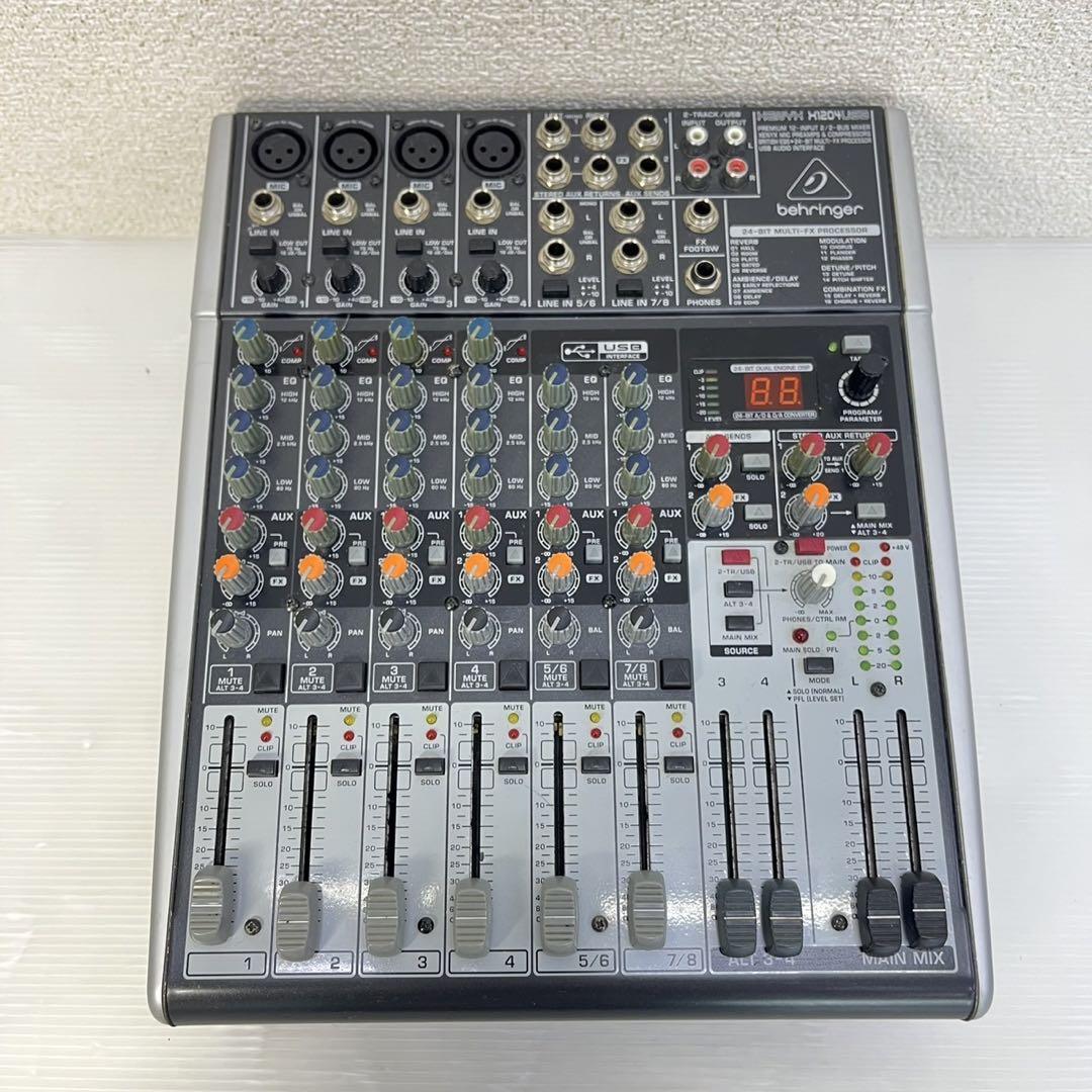☆ベリンガー アナログミキサー☆ X1204USB XENYXマイクプリアンプ