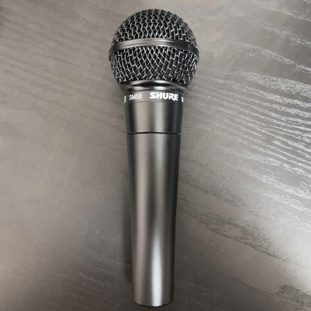 SHURE SM58-BLK スペシャル・ブラック・エディション XLRケーブル