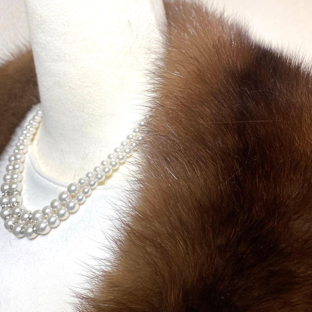 ブレスレット SO5750 セーブル ファー ショール SIZE 夏セール開催中！