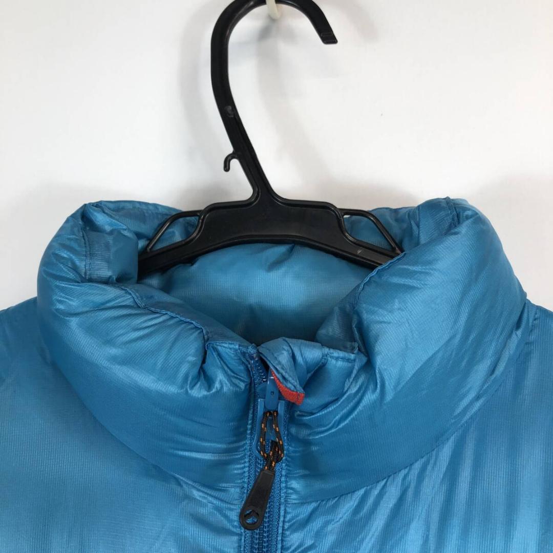 ロウアルパイン Lowe alpine シールドダウンジャケット 水色 メンズMサイズ LFM11013 ロウアルパイン シールドダウンジャケット 水色 メンズMサイズ