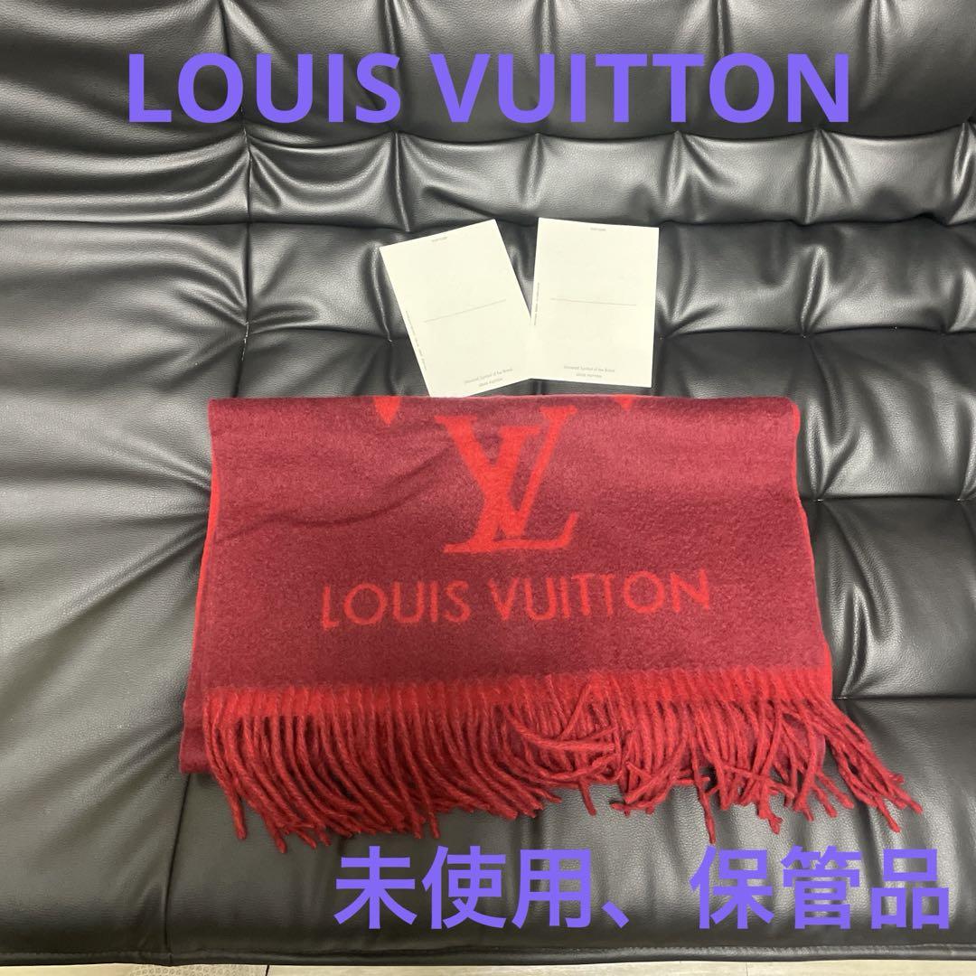 LOUIS VUITTON マフラー カシミヤ100% M75505 未使用 レディース LOUIS VUITTON マフラー カシミヤ100% M75505 未使用 レディース