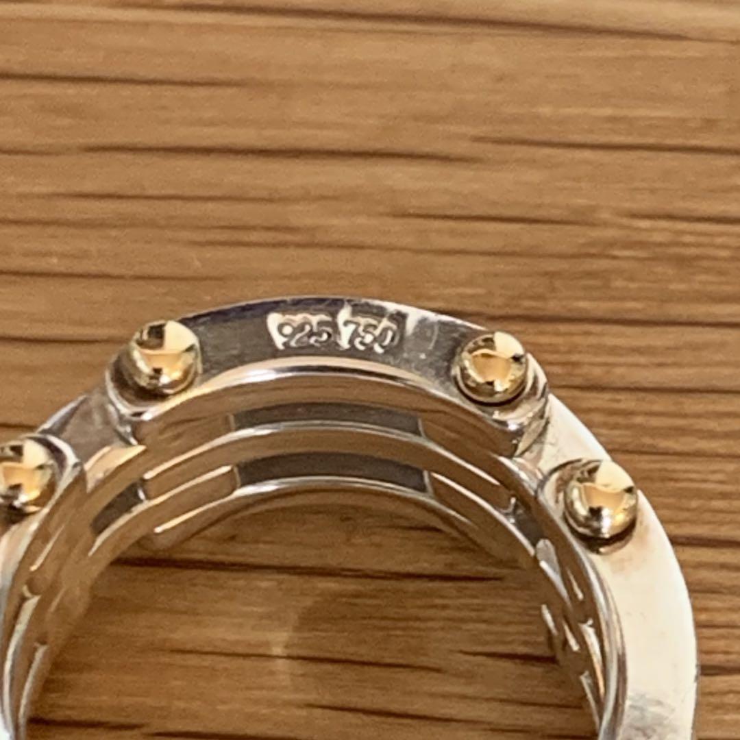 美品 VINTAGE TIFFANY ティファニー ゲートリング 12号