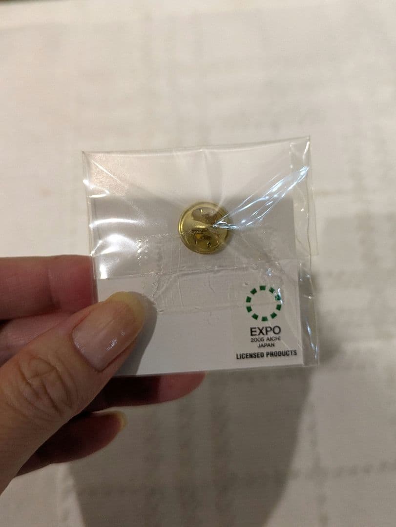 愛知万博 EXPO 東海テレビ 万博BAN P-CLUB ピンバッジ 非売品 愛知万博 EXPO 東海テレビ 万博BAN P-CLUB ピンバッジ 非売品