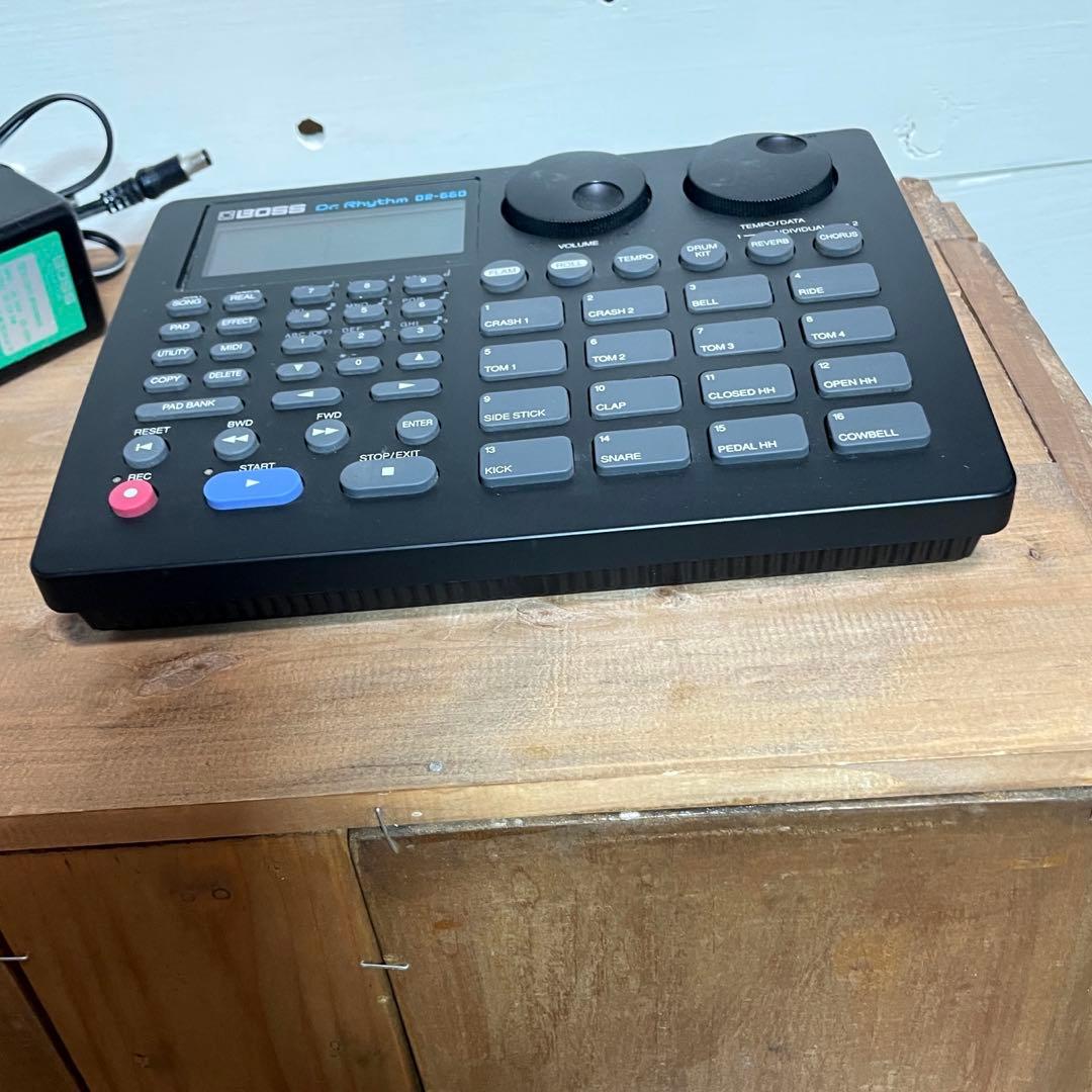 BOSS 日本製 DR-660 若干不具合 Dr-Rythmリズムマシン