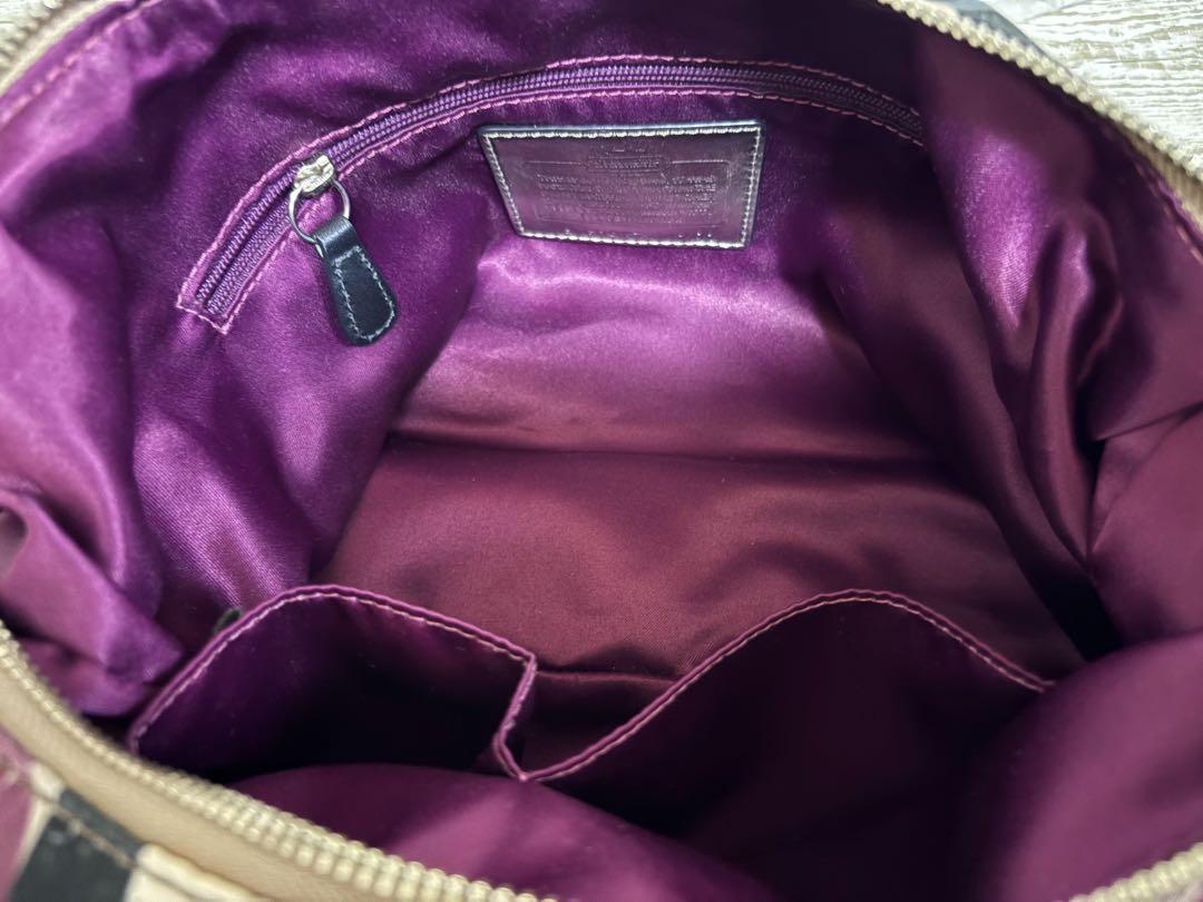COACH コーチ オプアートチェーンリンクヘイリー 2WAY