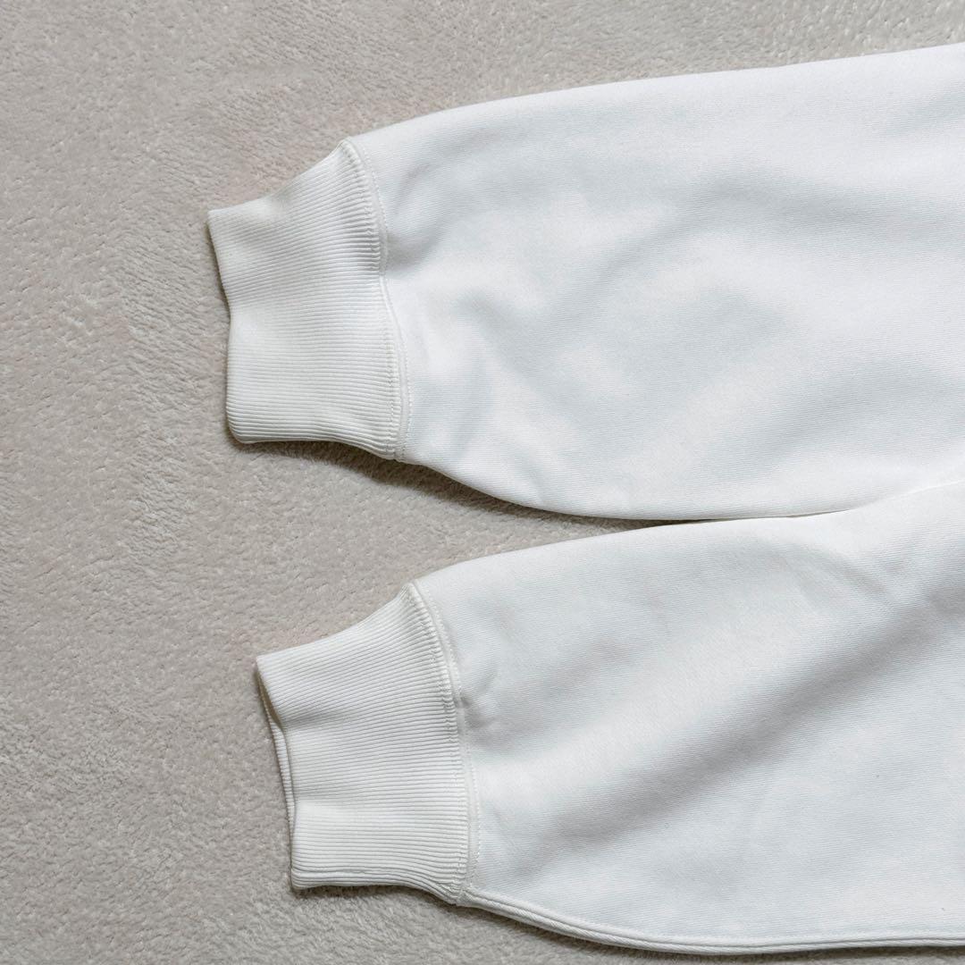 Gymphlexジムフレックス クルーネック スウェットプルオーバー 白 М Gymphlexジムフレックス クルーネック スウェットプルオーバー 白 М