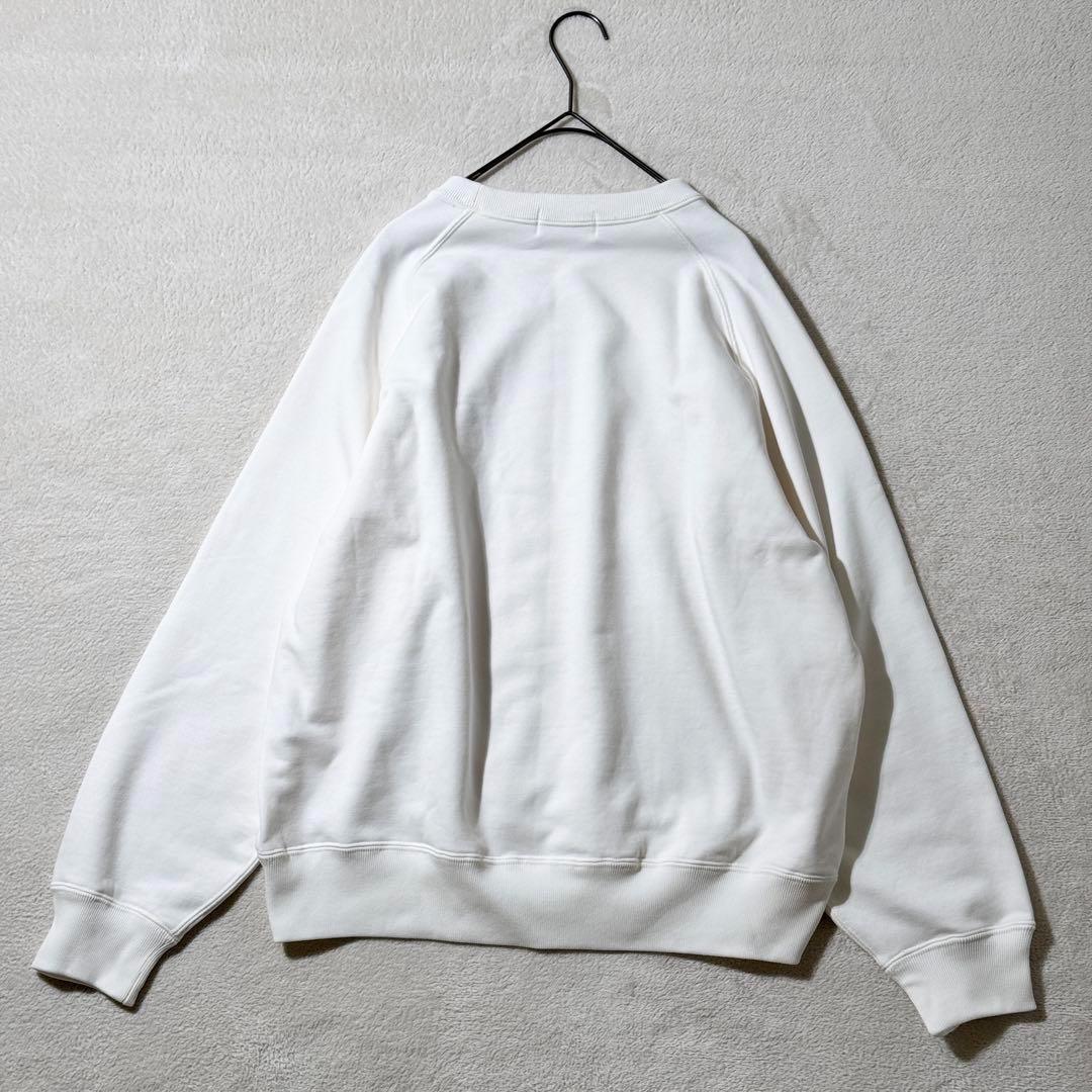 Gymphlexジムフレックス クルーネック スウェットプルオーバー 白 М Gymphlexジムフレックス クルーネック スウェットプルオーバー 白 М