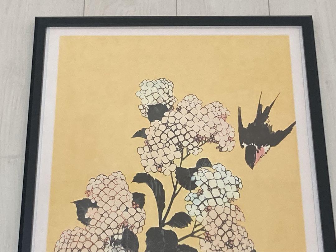【額縁付き】 葛飾北斎 Katsushika Hokusai A2ポスター ③