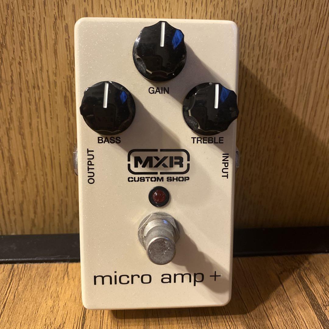 MXR micro amp +(プラス) ギターエフェクター - メルカリ