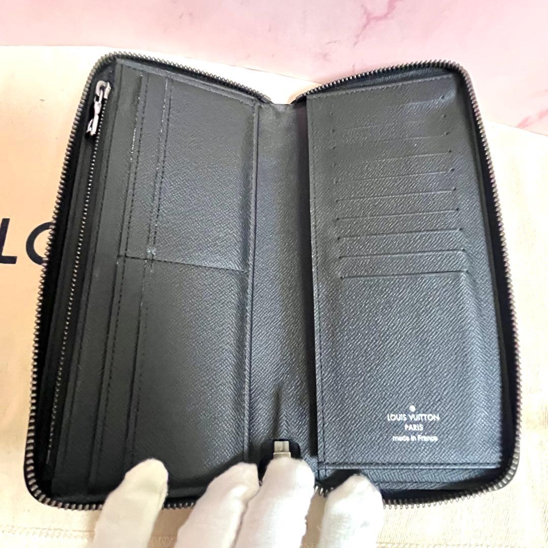 【極美品】ルイヴィトン モノグラム エクリプス ジッピー ヴェルティカル 長財布