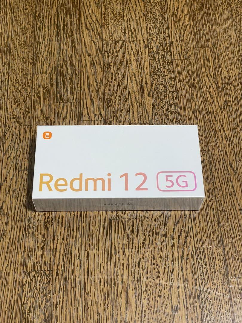 Redmi 12 5G 本体 ミッドナイトブラック 4GB/128GB