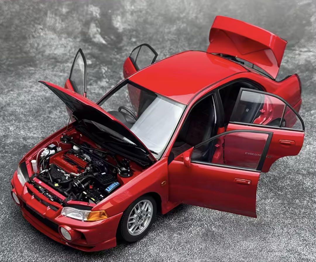 ダイキャストモデル 1:18 三菱 ランサーエボリューション IV 4 モーターヘリックス】 1/18 三菱 ランサーエボリューション Ⅳ