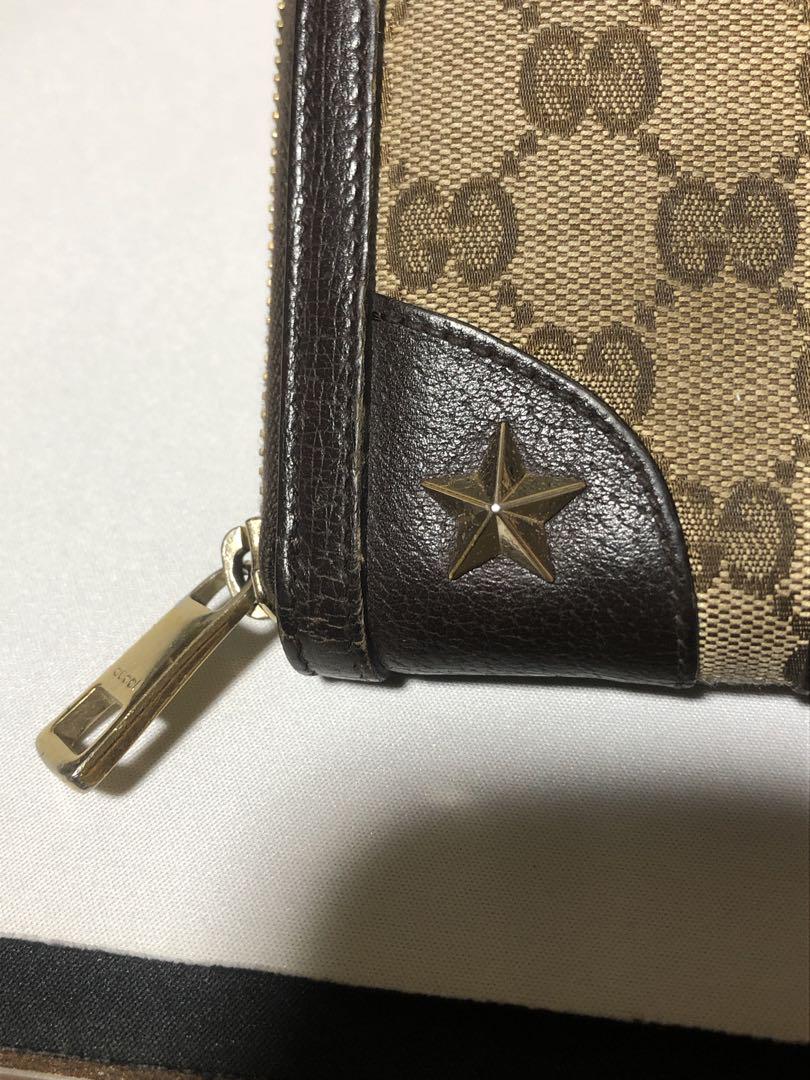 ⭐*️様 GUCCI 蜂モチーフ長財布 GGキャンバス