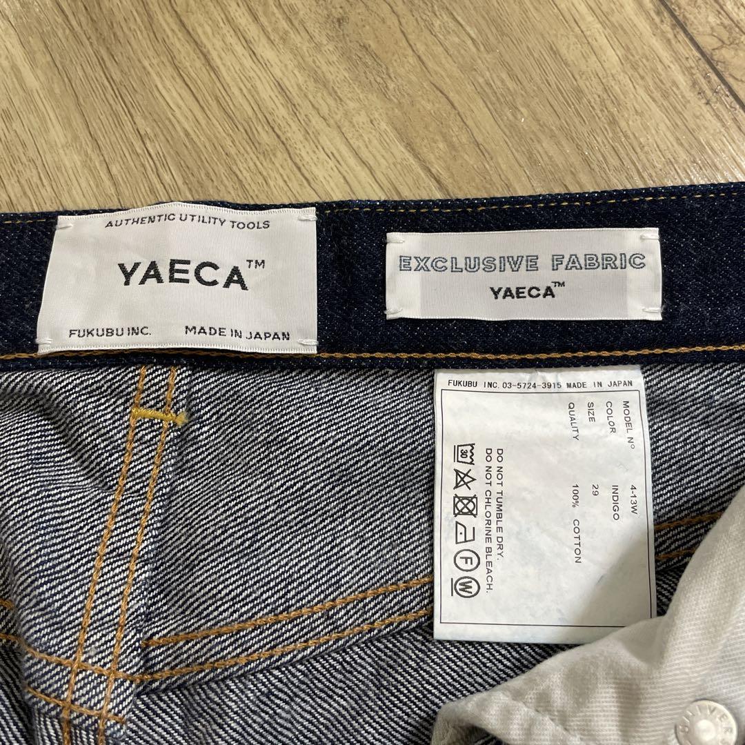 ヤエカ　YAECA デニム4-13W 29インチ