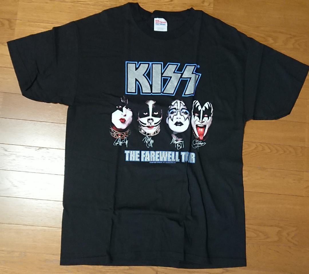 KISS キッス Tシャツ メンズ プリント 厚手 ヘビーウェイト