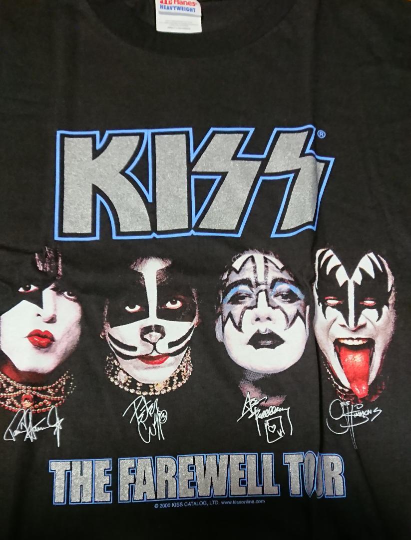 【売却済】KISS Tシャツ L 新品未使用 新品未使用】4L KISS（キス) バンドTシャツ しまむら 希少 人気