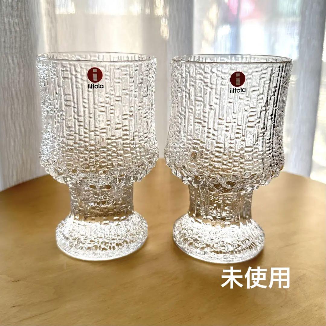 未使用イッタラ ウルティマツーレ レッドワイングラス