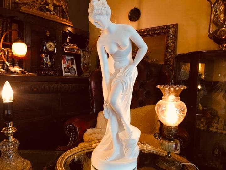 Åアンティーク ヴィーナス像 裸婦像 彫刻 彫像 石膏調 美術 女性像