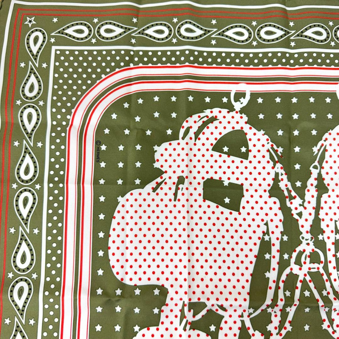 【美品】HERMES エルメス バンダナ カレ55 BRIDES de GALA ブランド時計＆ジュエリー 買取販売 リベロ / エルメス カレ55