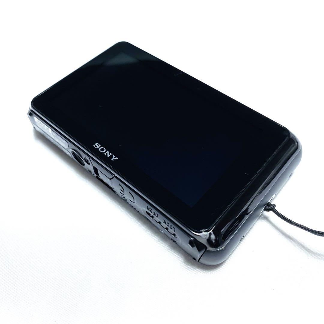 デジカメ Sony Cyber-shot ブラック SONY DSC-T99