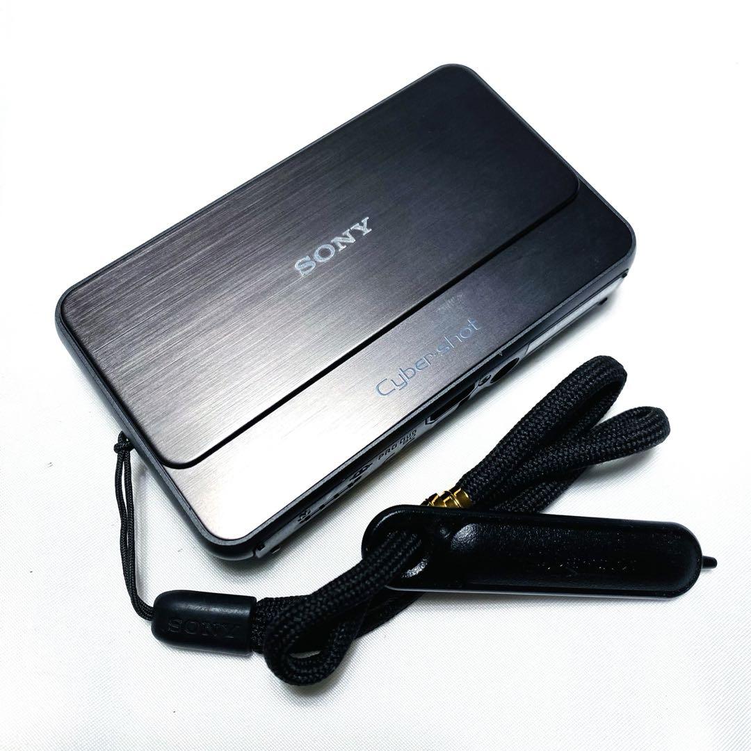 デジカメ Sony Cyber-shot ブラック SONY DSC-T99