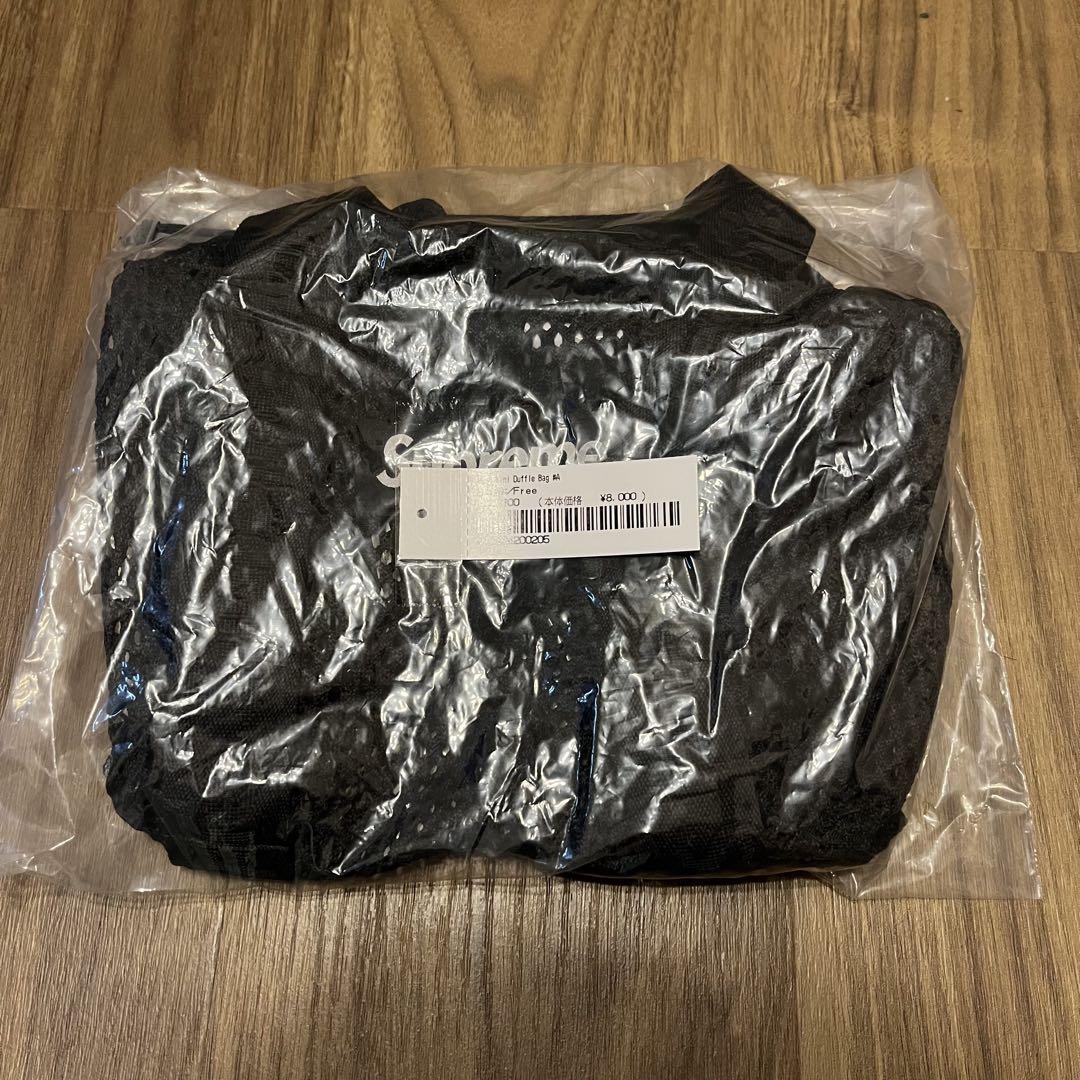 Supreme Mesh Mini Duffle Bag ブラック Supreme Mesh Mini Duffle Bag 3L Black