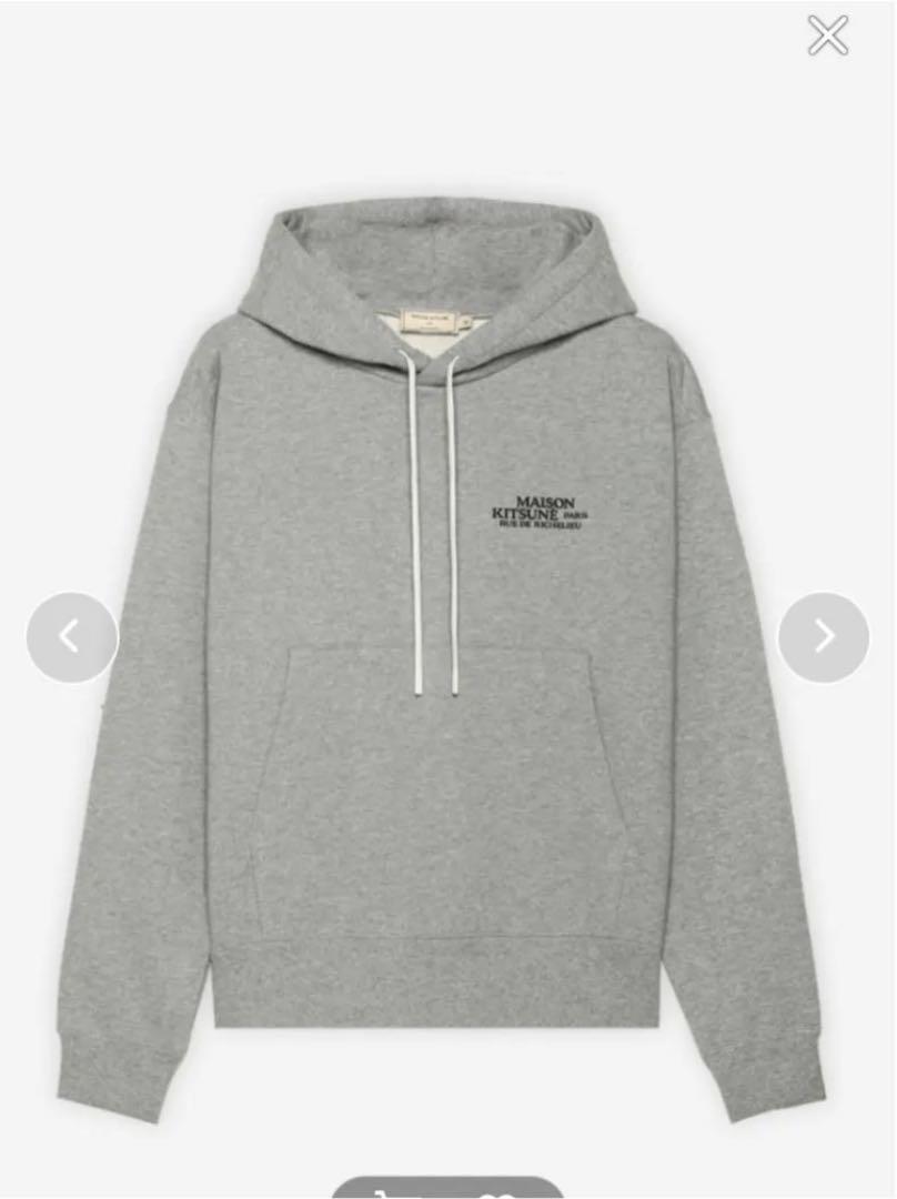 メゾンキツネ Maisonkitsune フーディ パーカー 登坂広臣着用 - メルカリ 【売り切り御免!】 登坂広臣着用 MAISONKITSUNE(メゾンキツネ)ロゴパーカー パーカー