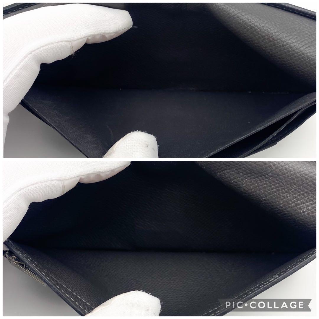 エルメス HERMES べアン エプソン 長財布 グレー 231 画像9
