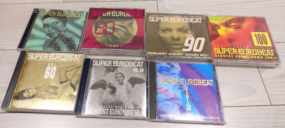 スーパーユーロビート SUPEREUROBEAT 7枚セット - メルカリ