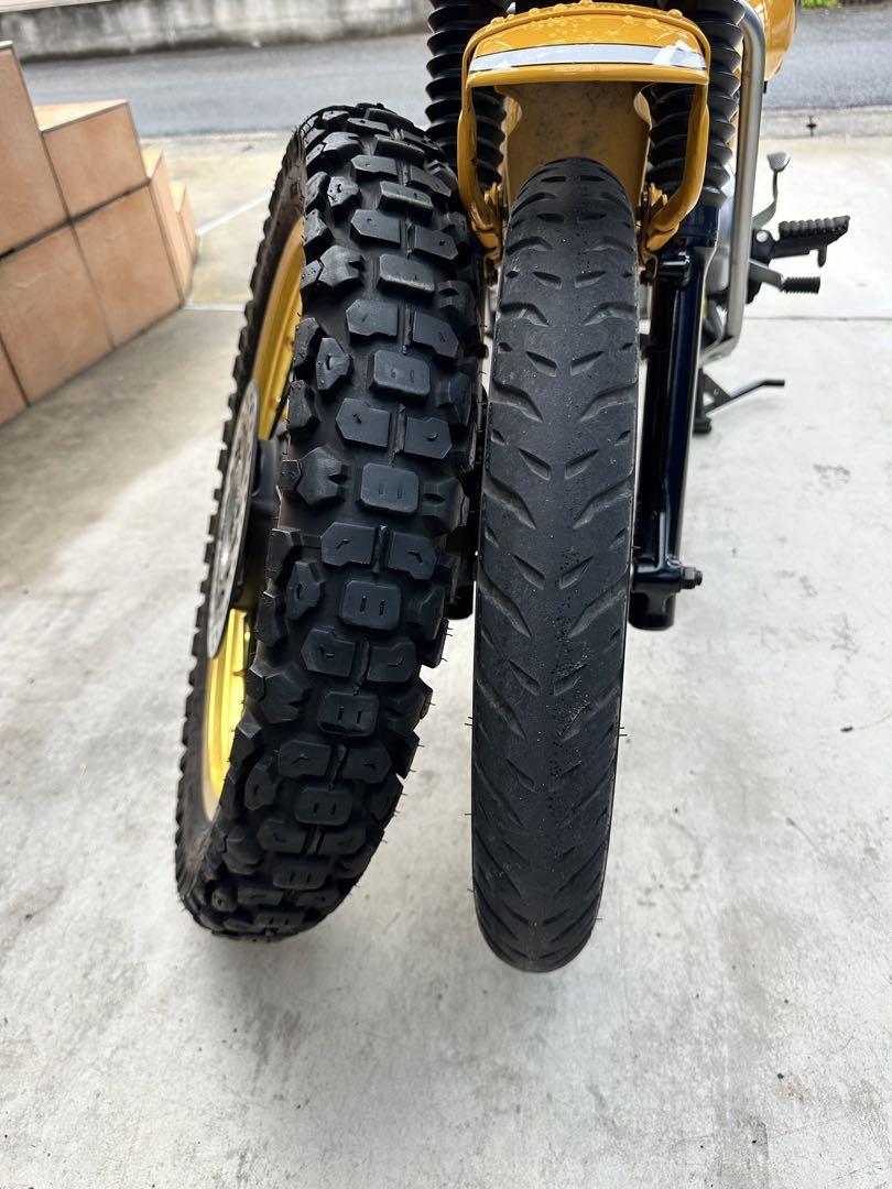 ct125 ハンターカブ　ワイドリム　タイヤホイールセット