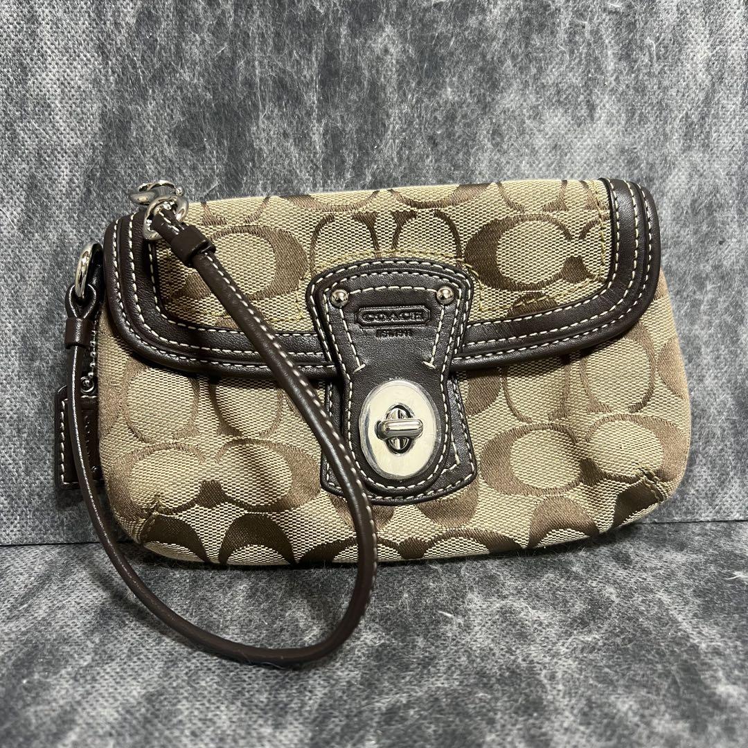 COACH シグネチャー ポーチ　小物入れ