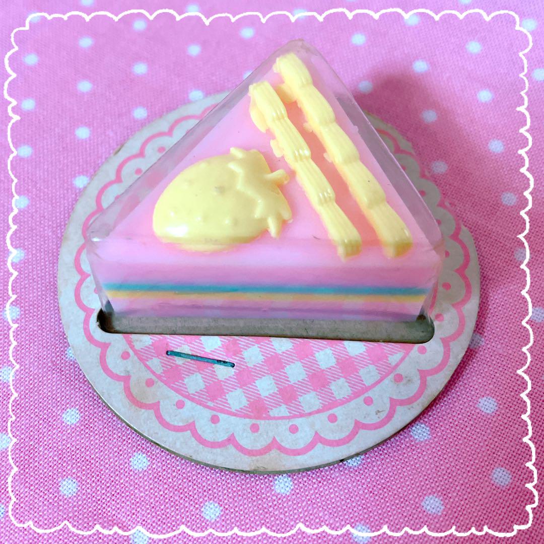 ♡昭和レトロ クツワ ショートケーキ消しゴム　ファンシー♡