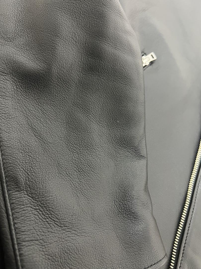 LIDnM レザージャケットシングル　ラムレザー　ライダース