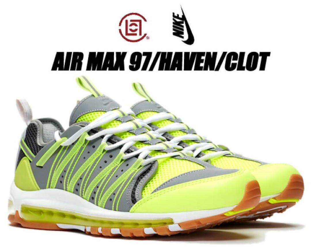 NIKE x CLOT ☆ AIR MAX 97 HAVEN 限定ハイブリッドスニーカー CLOT x Air Max 97 Haven Unboxing + Review - YouTube