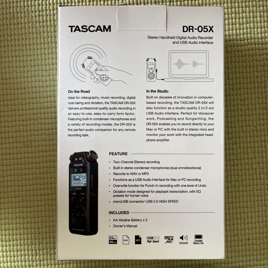 TASCAM DR-05X セット
