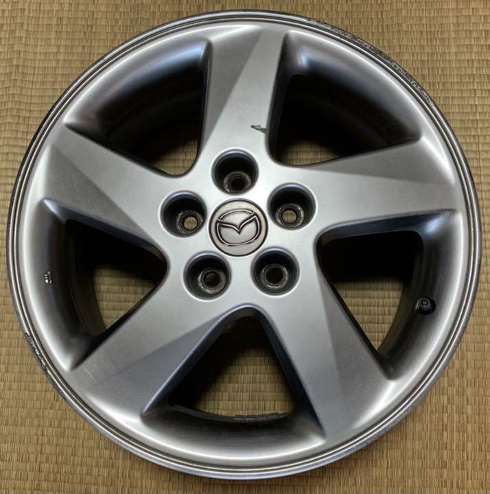 のサイズ マツダMPV純正17インチホイール4本セット gV4I0-m28099713231 リムキズ