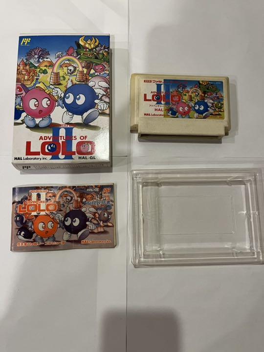 アドベンチャーズオブ ロロⅡ LOLO ファミコン 箱美品 人気の製品 限定商品 ファミコンFC 新品未使用 ロロII オブ アドベンチャーズ 家庭用ゲームソフト
