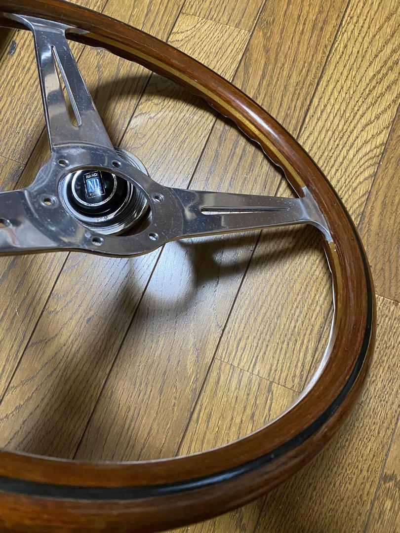 ナルディ  クラシック ウッドステアリング 36.5パイ 正規品 程度良好
