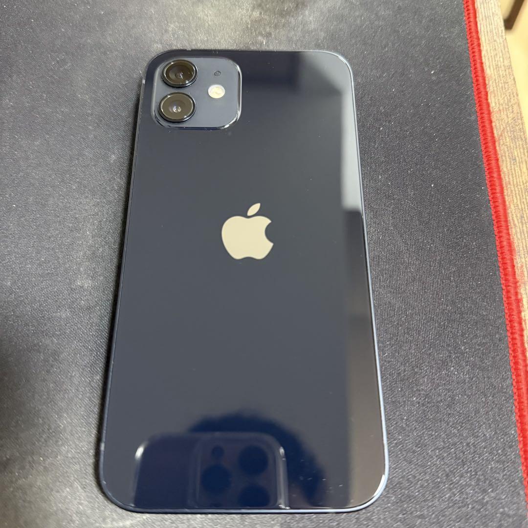 美品 Apple iphone 12 ブラック 128gb 本体