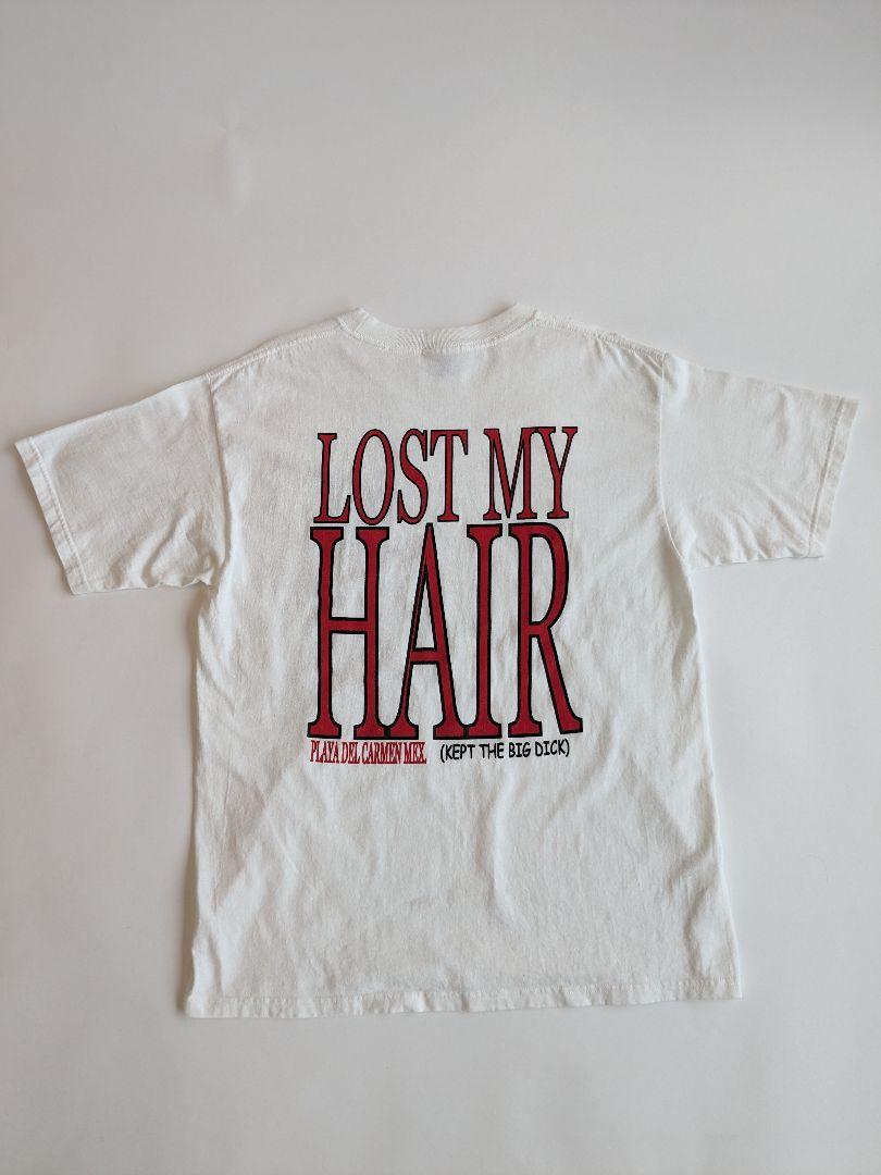 陸上用シャツ LOST MY HAIR 00s good print T