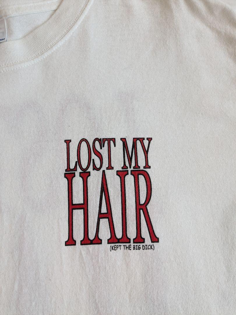 陸上用シャツ LOST MY HAIR 00s good print T
