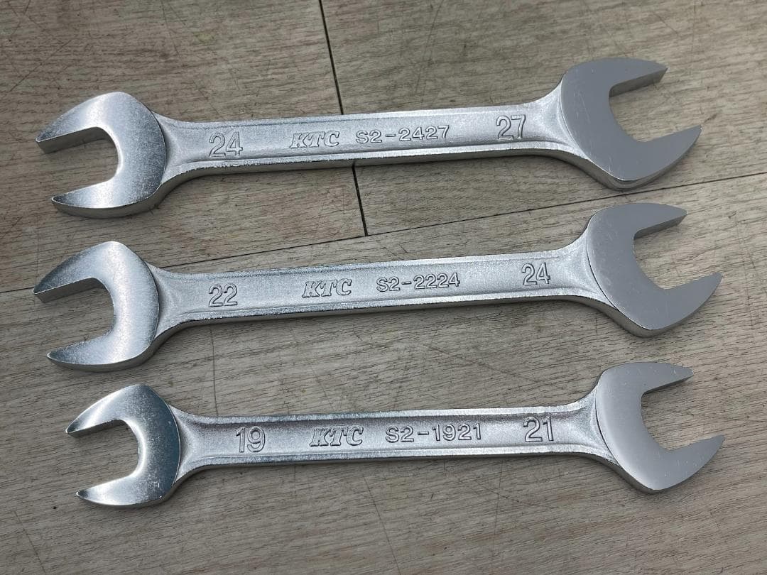 新品 KTC スパナセット 10本組 S2 メタルケース入 EKB-2 S2 新品 スパナセット 10本組 EKB
