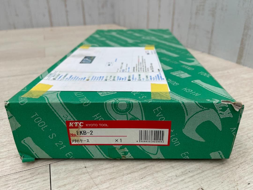新品 KTC スパナセット 10本組 S2 メタルケース入 EKB-2 S2 新品 スパナセット 10本組 EKB